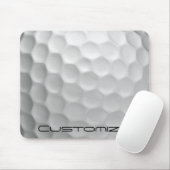 Muster für den Golf-Ball mit Personalisiertem Text Mousepad (Mit Mouse)