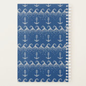 Muster für den nautischen Strick Planer (Rückseite)