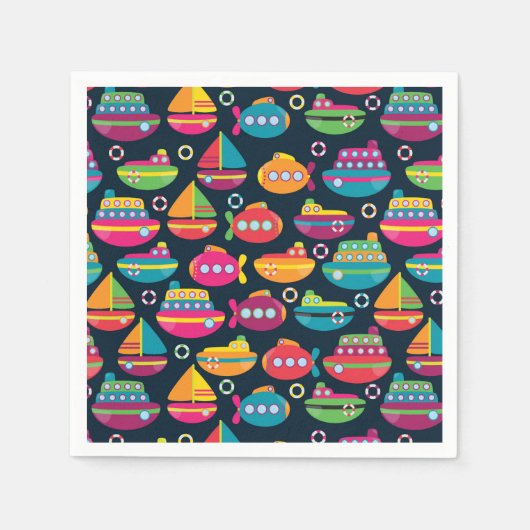 Muster für den Seeverkehr Serviette (Vorderseite)