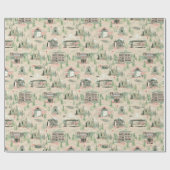 Muster für Derry Locations Geschenkpapier (Flach)