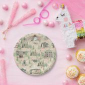 Muster für Derry Locations Pappteller (Party)