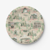 Muster für Derry Locations Pappteller (Vorderseite)