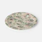 Muster für Derry Locations Pappteller (Schrägansicht)