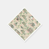 Muster für Derry Locations Serviette (Ecke)