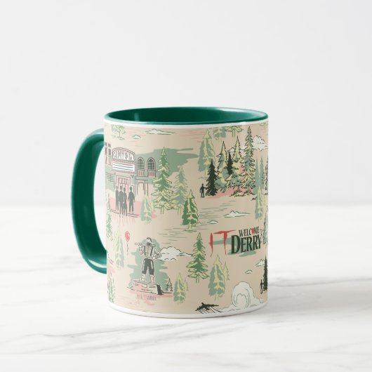 Muster für Derry Locations Tasse (Vorderseite Links)