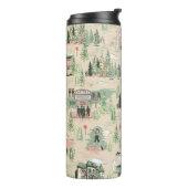 Muster für Derry Locations Thermosbecher (Nach links gedreht)