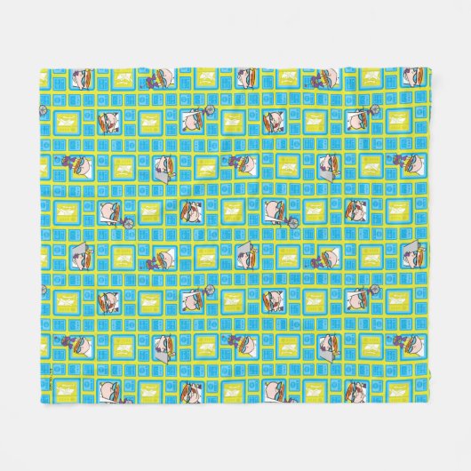 Muster für Dexter-Laborversuche Fleecedecke (Vorderseite (Horizontal))