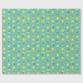 Muster für Dexter-Laborversuche Geschenkpapier (Flach)