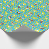 Muster für Dexter-Laborversuche Geschenkpapier (Ecke)