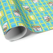 Muster für Dexter-Laborversuche Geschenkpapier (Rolleneckpunkt)