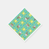 Muster für Dexter-Laborversuche Serviette (Ecke)