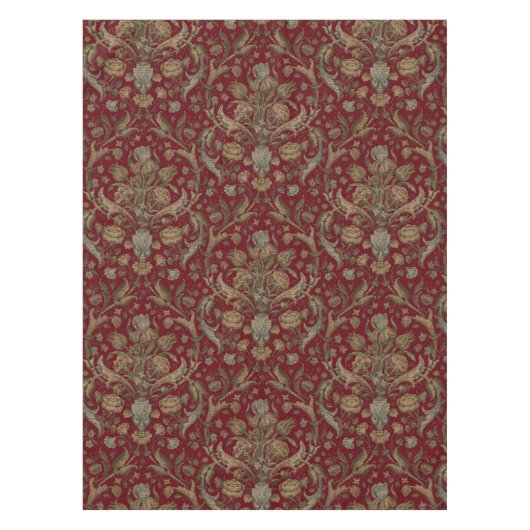 Muster für die Abspielung von Blumen und Folien Tischdecke (Vorderseite)