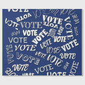 Muster für die Abstimmung Schriftart Geschenkpapier (Flach)