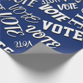 Muster für die Abstimmung Schriftart Geschenkpapier (Ecke)