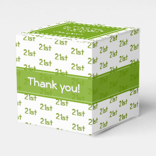 Muster für die Anzahl der Altersabweichungen - Grü Geschenkschachtel