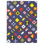 Muster für die automatische Flagge Klemmbrett (Rückseite)