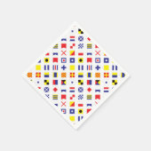 Muster für die automatische Flagge Serviette (Ecke)