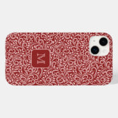 Muster für die benutzerdefinierte Monogramm-Flurle Case-Mate iPhone Hülle (Rückseite (Horizontal))
