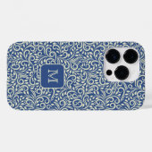 Muster für die benutzerdefinierte Monogramm-Flurle Case-Mate iPhone Hülle (Rückseite (Horizontal))