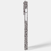 Muster für die benutzerdefinierte Monogramm-Flurle Case-Mate iPhone Hülle (Rückseite / Links)