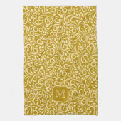 Muster für die benutzerdefinierte Monogramm-Flurle Geschirrtuch (Vertikal)