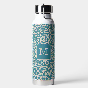 Muster für die benutzerdefinierte Monogramm-Flurle Trinkflasche