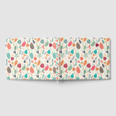 Muster für die Blätter im Herbst Gästebuch (Voll)