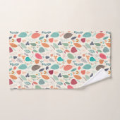 Muster für die Blätter im Herbst Handtuch (Handtuch)