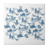 Muster für die blaue und weiße China Nr. 102A Fliese (Vorderseite)