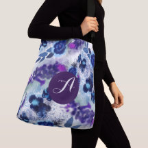 Muster für die Blauen violetten Blütenmuster