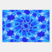 Muster für die Blume der Flasche Geschenkpapier Set (Vorderseite)