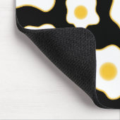 Muster für die Blume niedlich frittierter Eier Mousepad (Ecke)