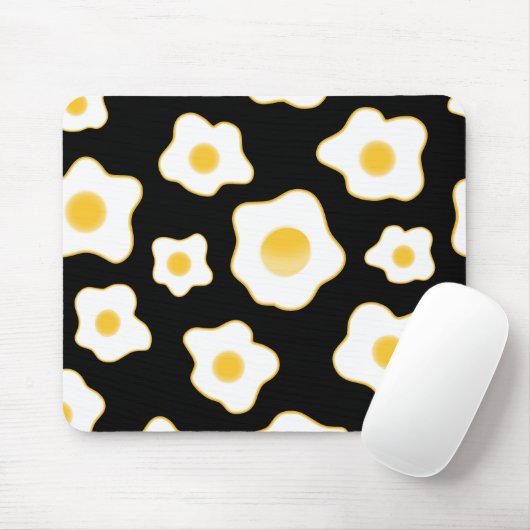 Muster für die Blume niedlich frittierter Eier Mousepad (Mit Mouse)