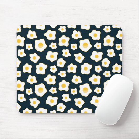 Muster für die Blume niedlich frittierter Eier Mousepad (Mit Mouse)