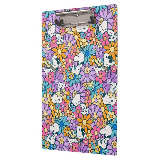 Muster für die Blume von Snoopy und Holz Klemmbrett (Links)