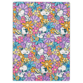 Muster für die Blume von Snoopy und Holz Klemmbrett (Rückseite)