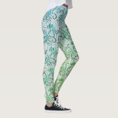 Muster für die Blumenspitze Leggings (Rechts)