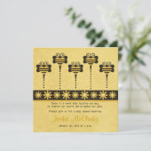 Muster für die Einladung von Bienen (Stehend Vorderseite)