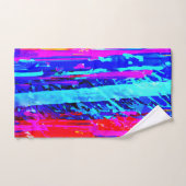 Muster für die Farbbearbeitung Badhandtuch Set (Handtuch)