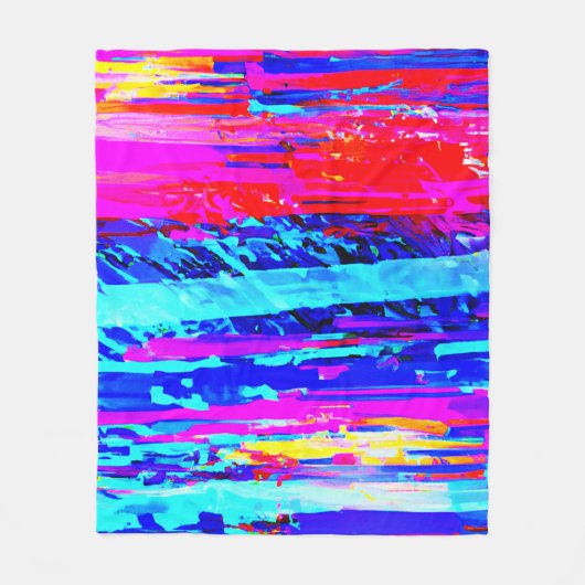 Muster für die Farbbearbeitung Fleecedecke (Vorderseite)