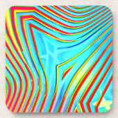 Muster für die Farbbearbeitung Getränkeuntersetzer (Vorderseite)