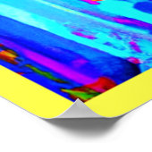 Muster für die Farbbearbeitung Poster (Ecke)