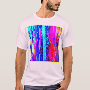 Muster für die Farbbearbeitung T-Shirt