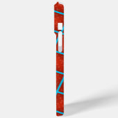 Muster für die geometrische Geometrie Case-Mate iPhone Hülle (Rückseite / Links)