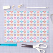 Muster für die Herzsperre Seidenpapier (Handwerk)