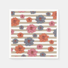 Muster für die hintere farbige Blume