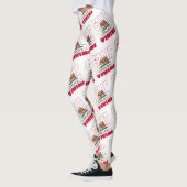 Muster für die kalifornische Staatsflagge Leggings (Links)