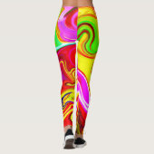 Muster für die Kolorieren Leggings (Rückseite)