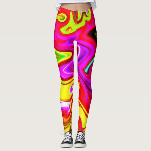 Muster für die Kolorieren Leggings (Vorderseite)