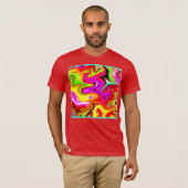 Muster für die Kolorieren T-Shirt (Vorne ganz)